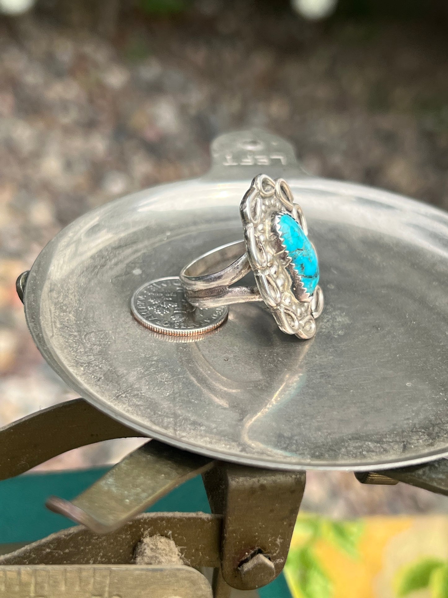 Kingman Turquoise Stone Ring