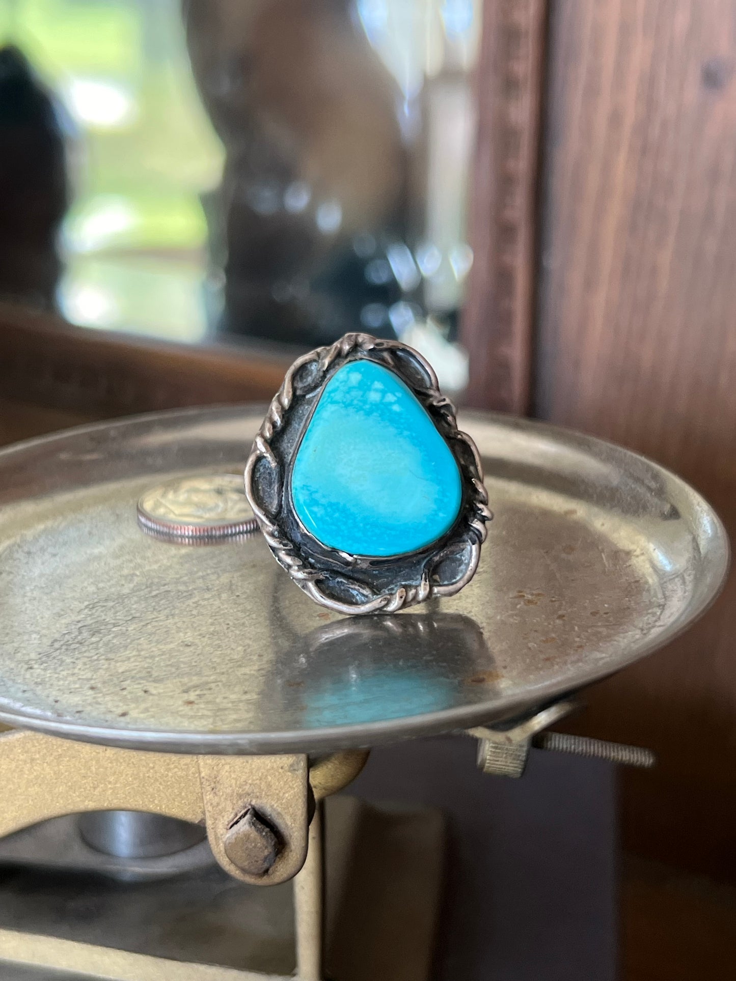 Blue Bird Turquoise Ring