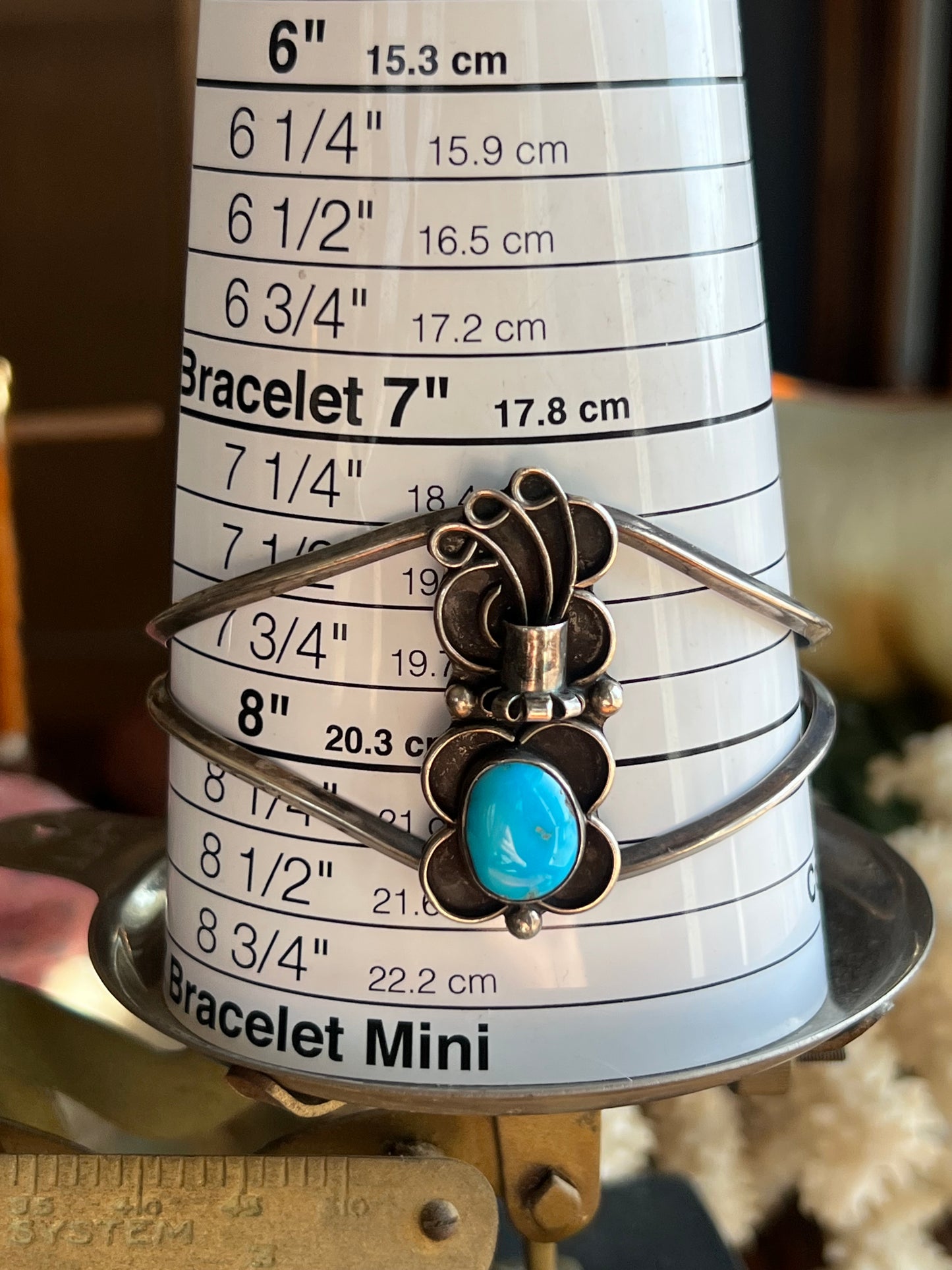 Blue Ridge Turquoise Cuff