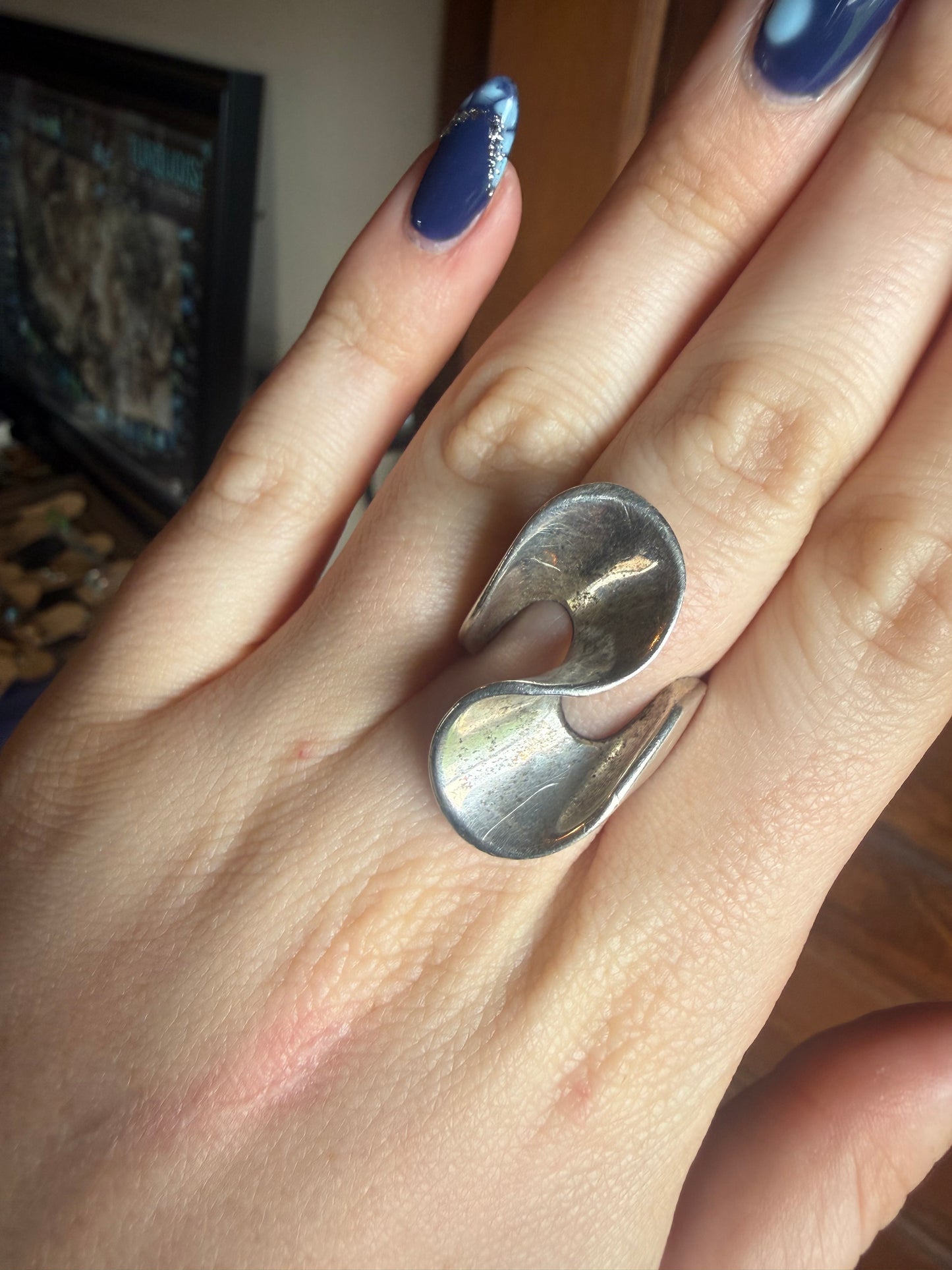 Sterling Silver Unique Ring