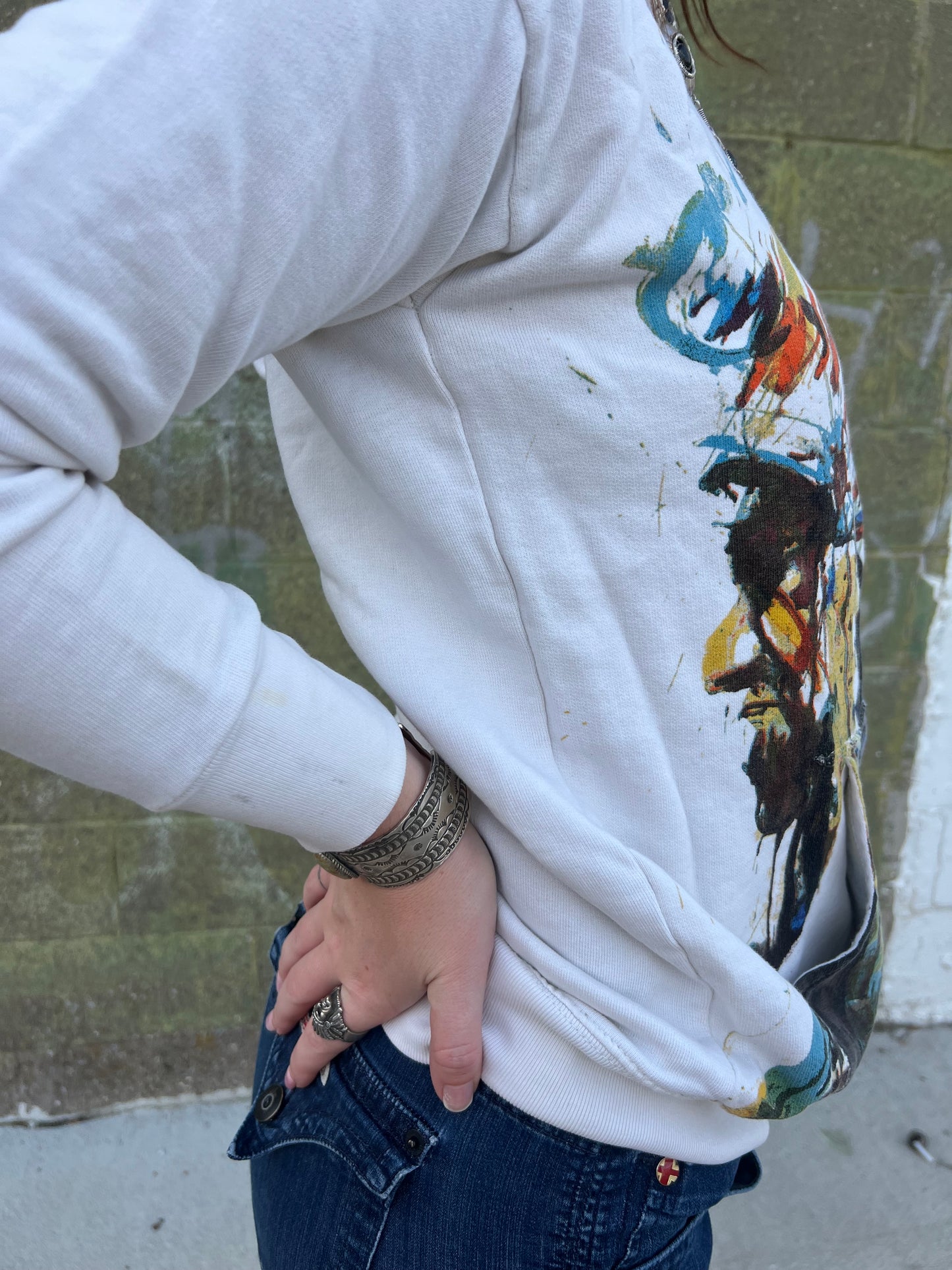 Denim & Supply RL Splatter Chief Sweatshirt