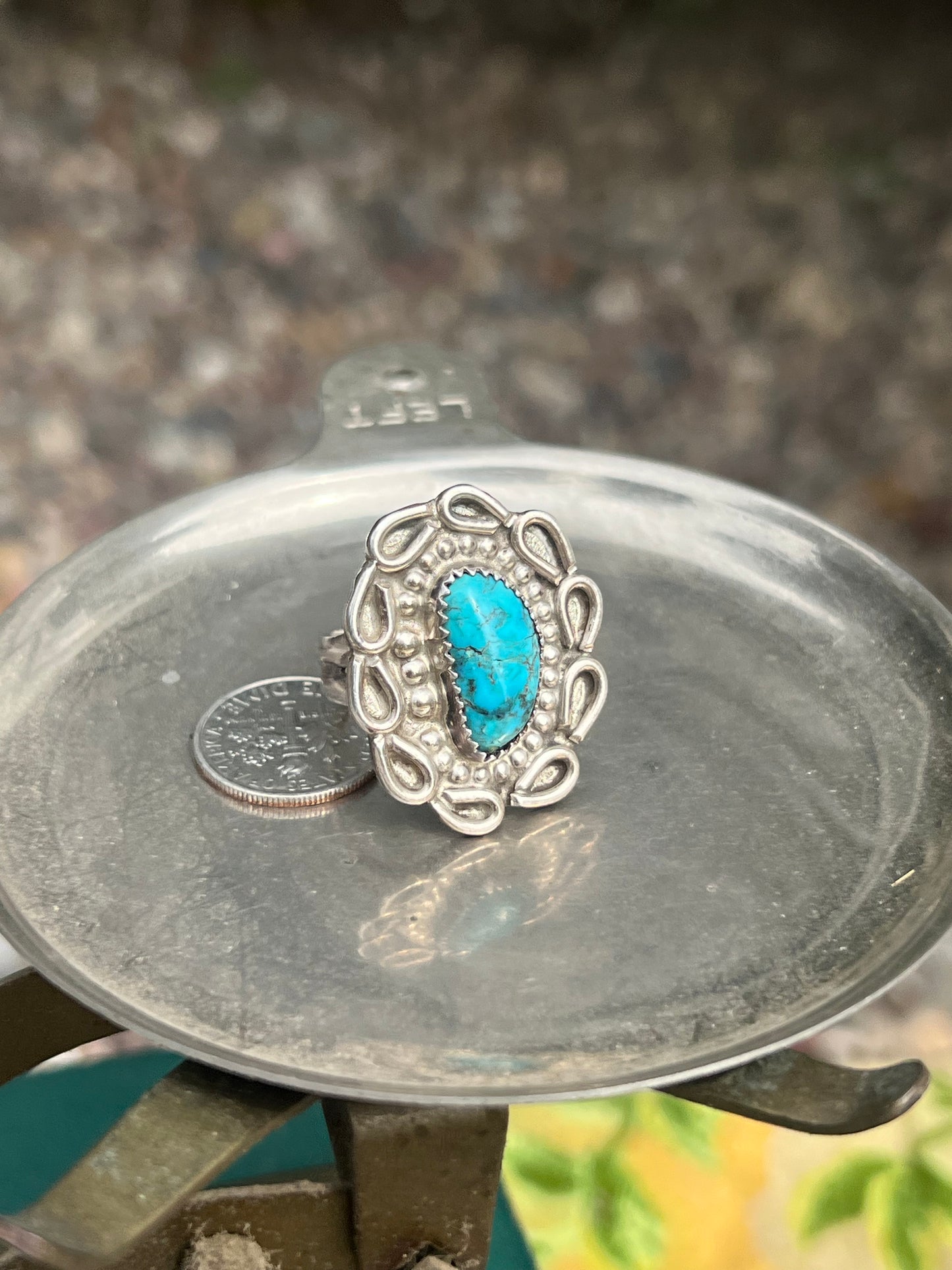Kingman Turquoise Stone Ring