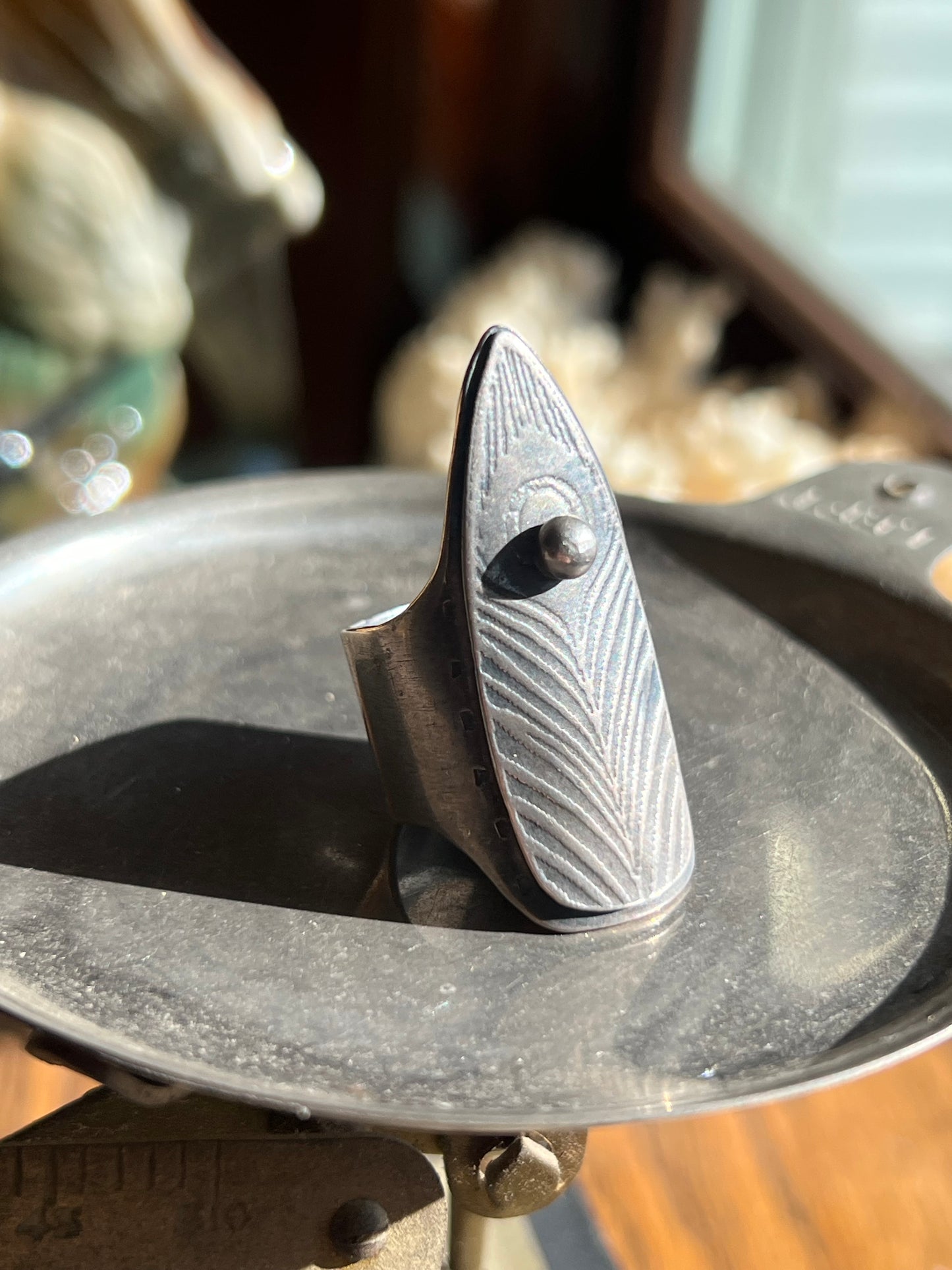 “TROOP” Silver Unique Ring
