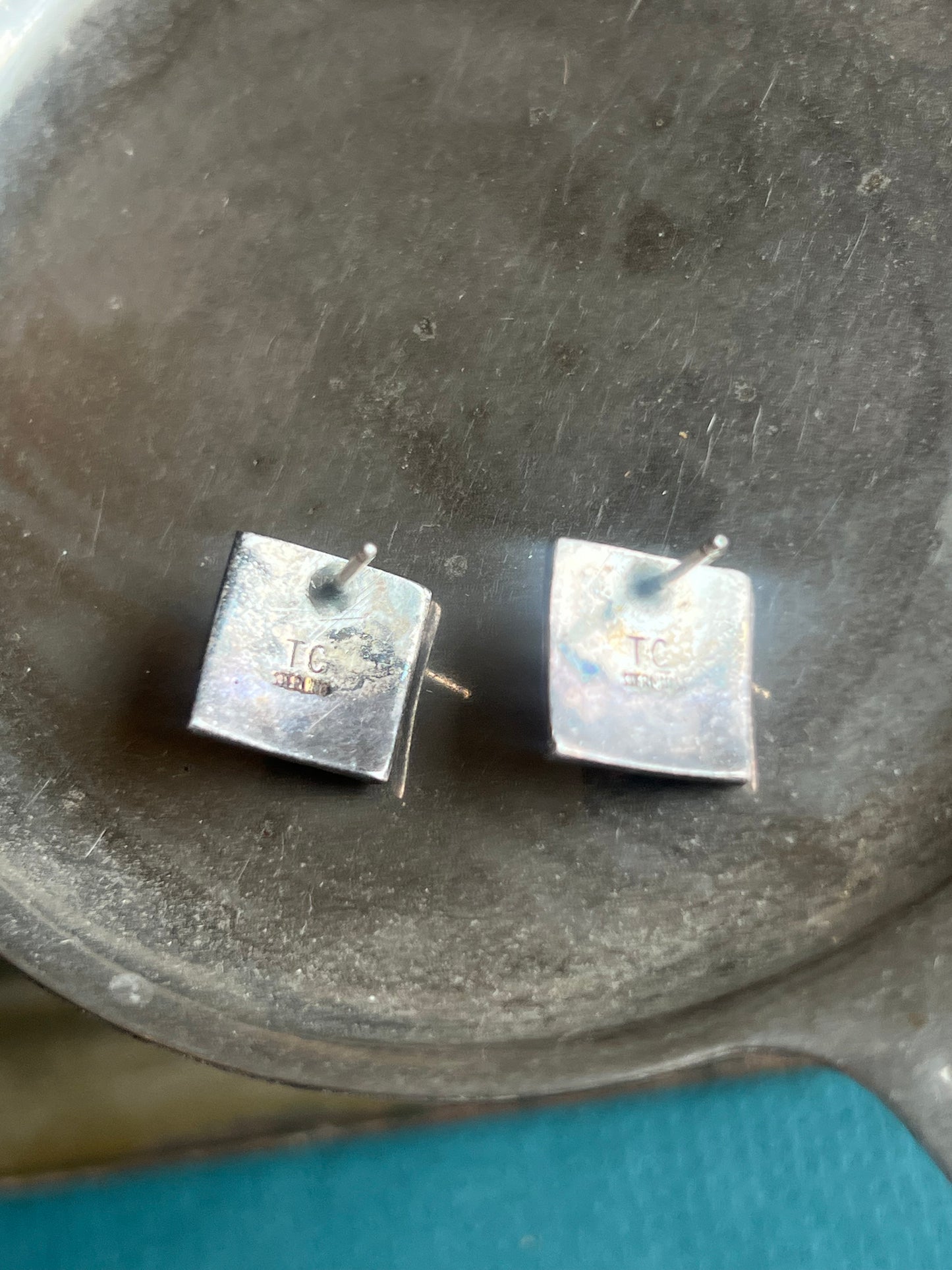 Tom Charley Sterling Silver Post Earrings