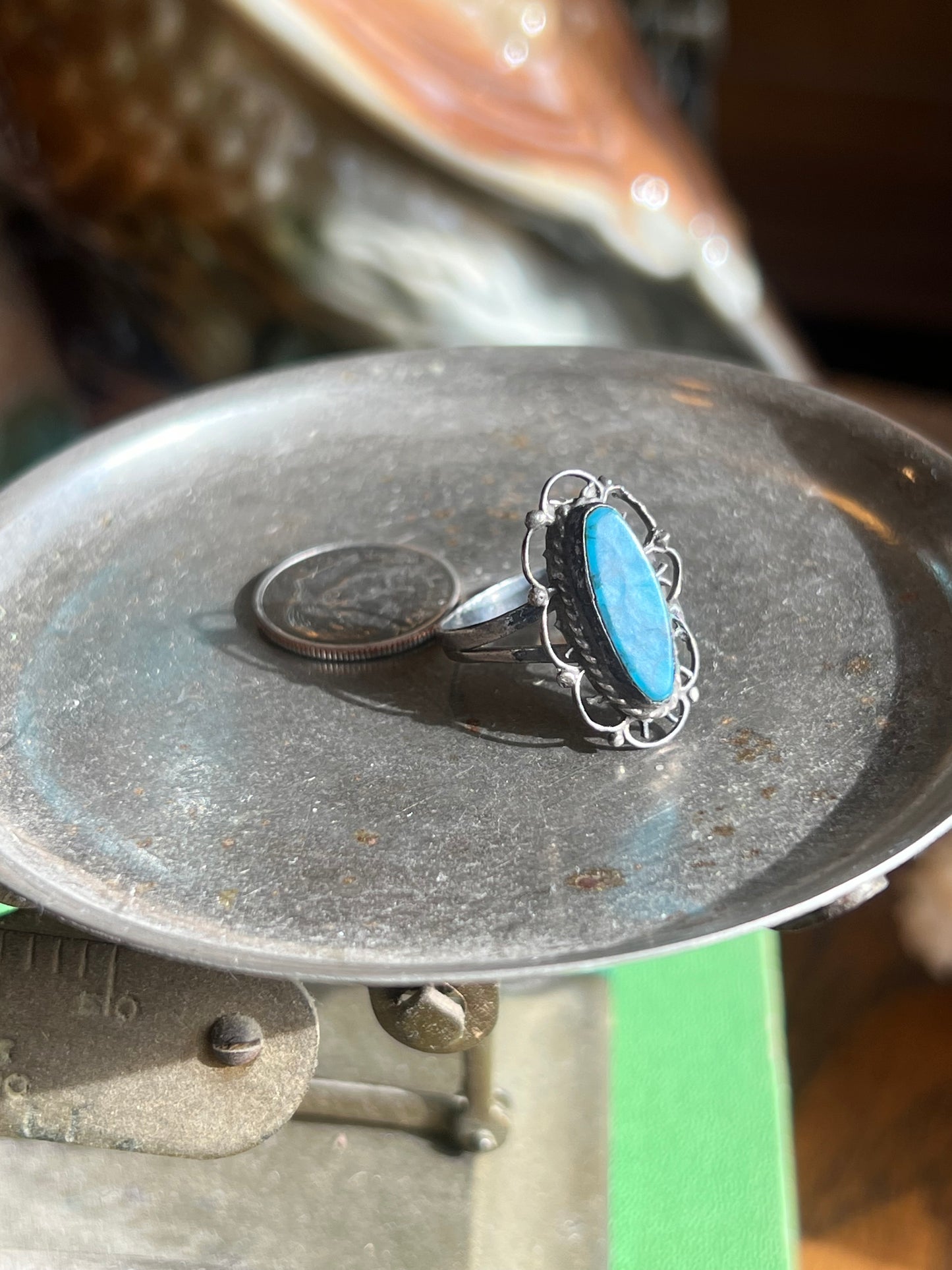 Smokey Valley Turquoise Ring