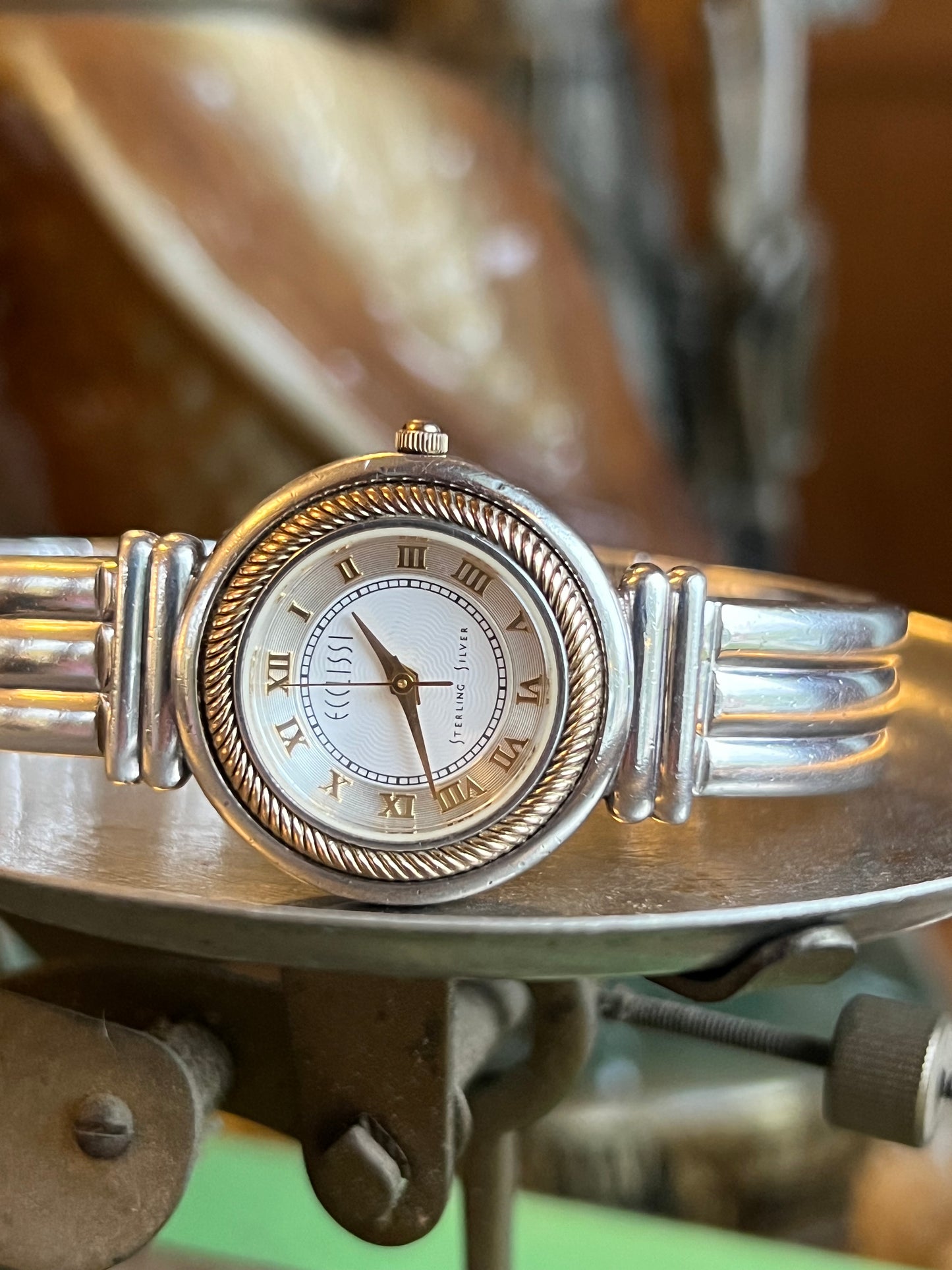 Vintage Ecclissi Two Tone Watch