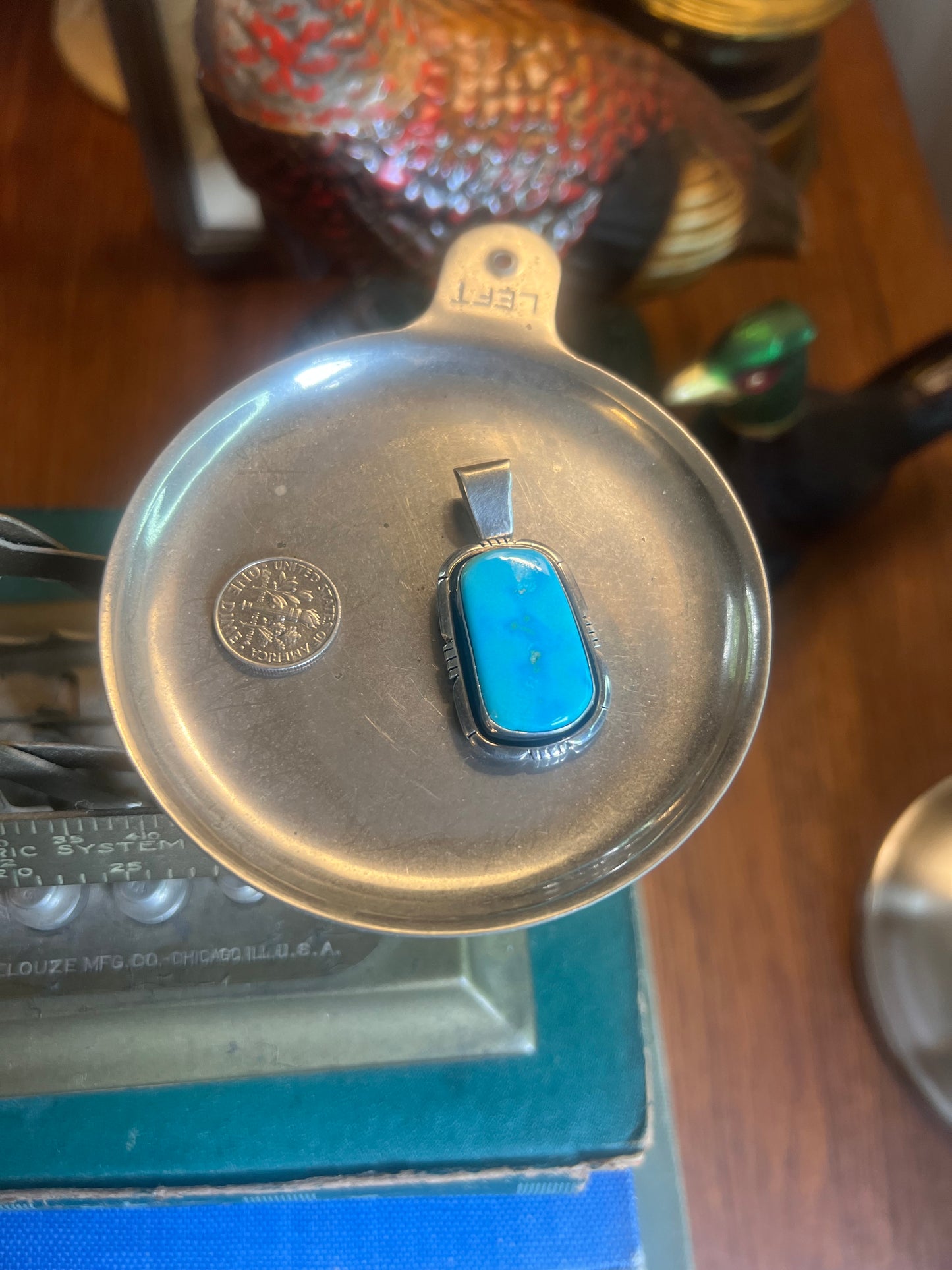 P. Smith San Bernardino Turquoise Pendant