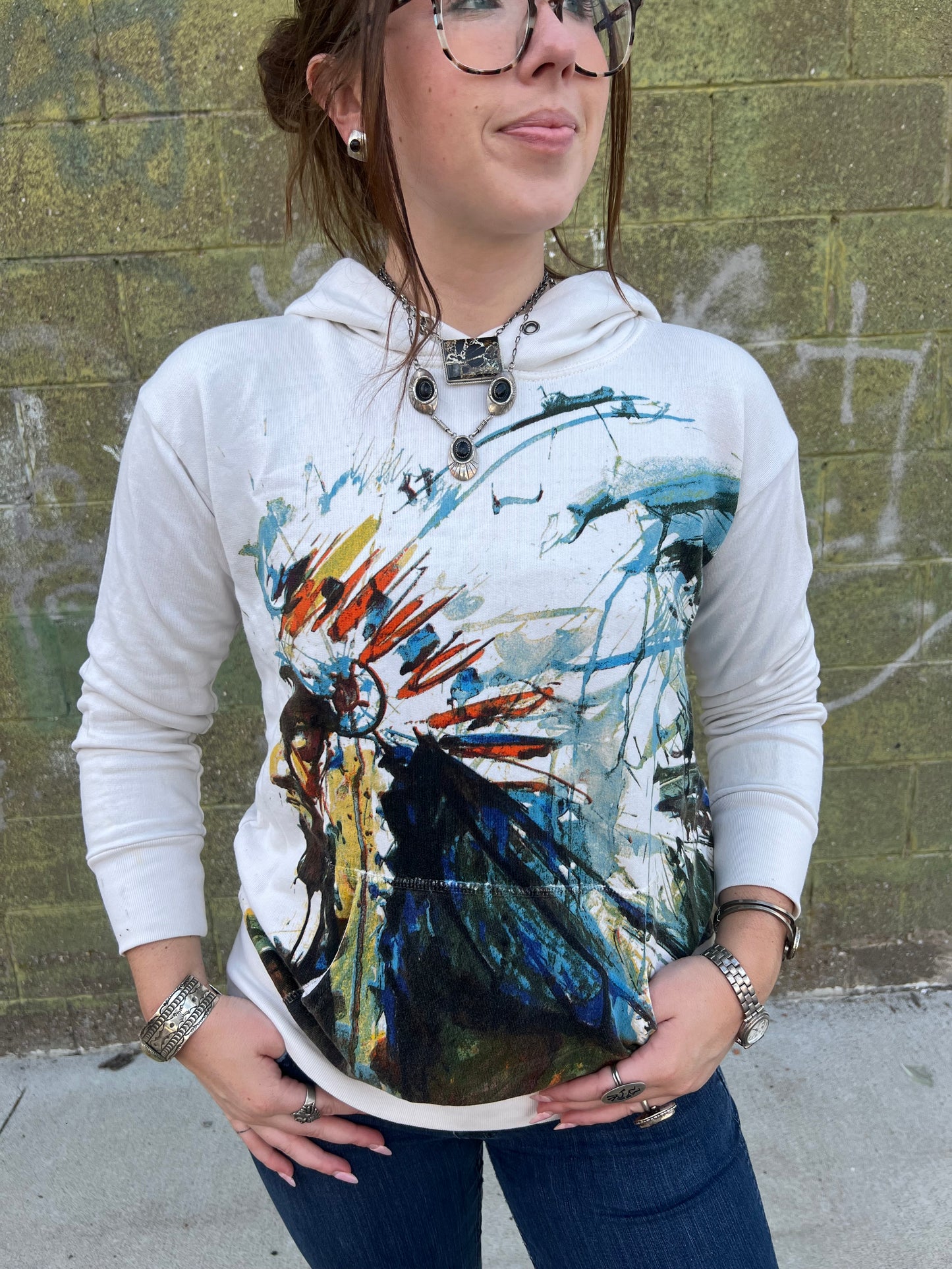 Denim & Supply RL Splatter Chief Sweatshirt
