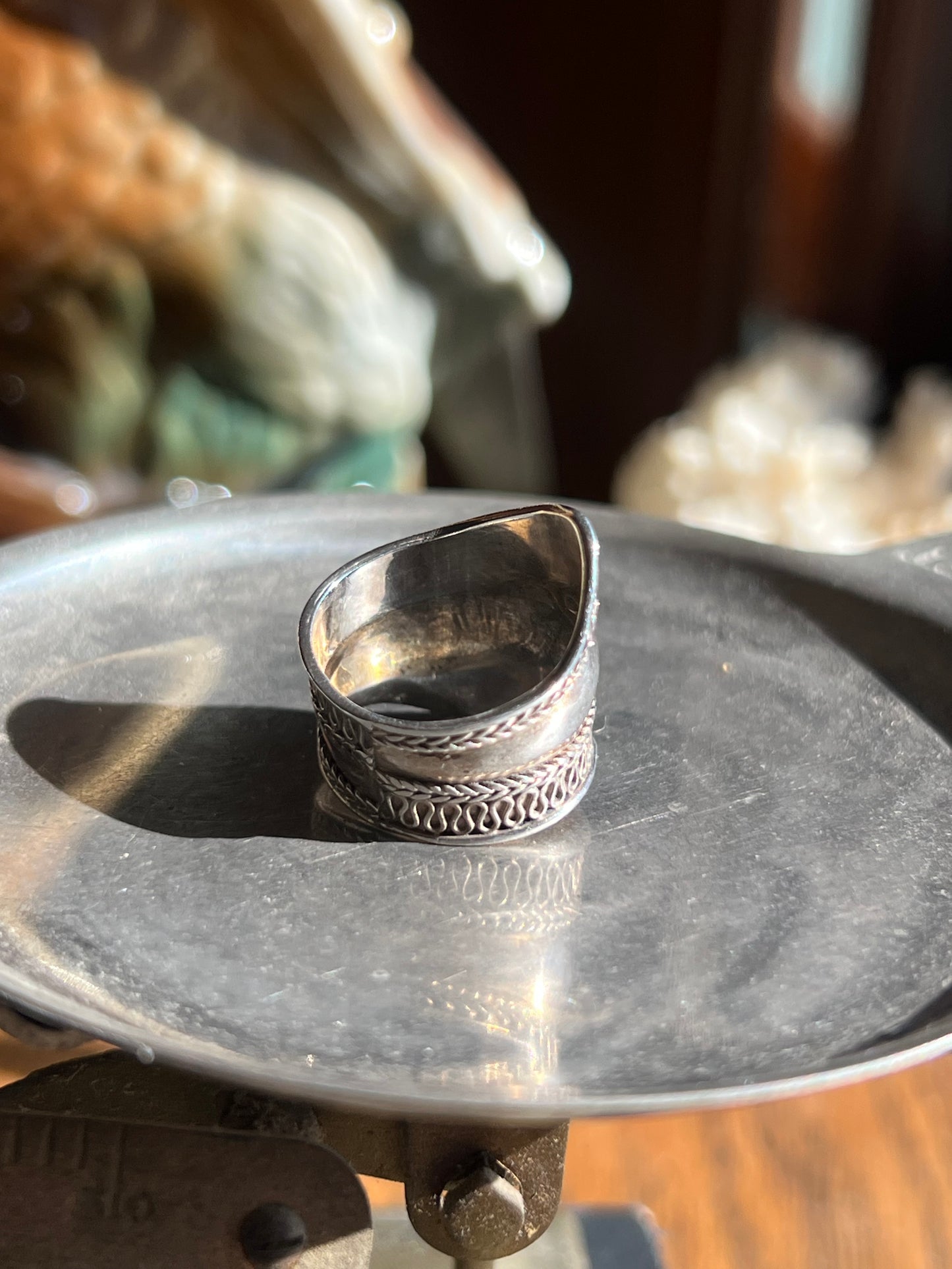 Pawn Silver Spoon Ring