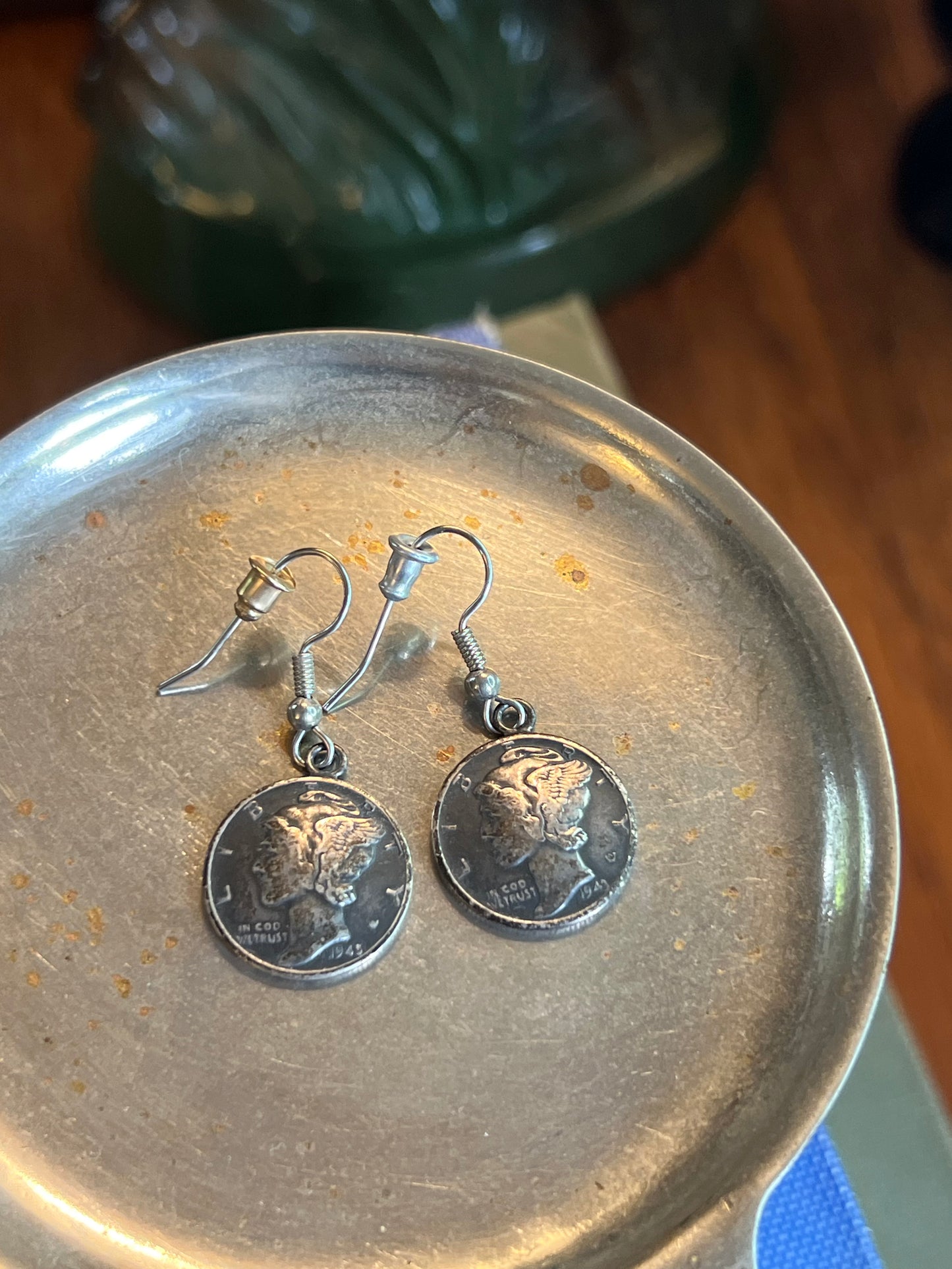 Coin Drop Earrings