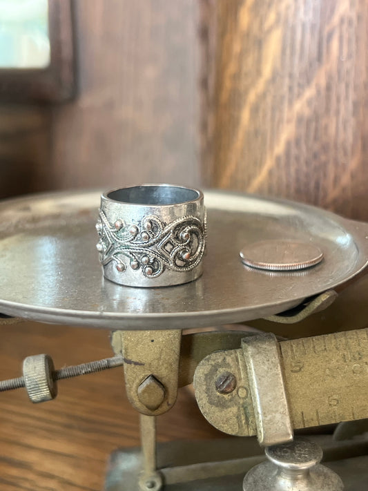 Chunky Silver Ring