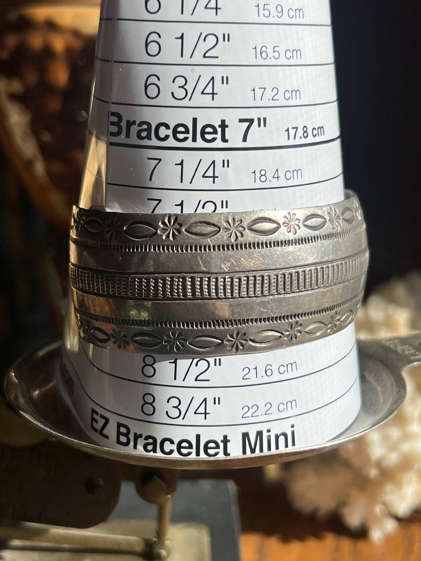 Pawn Sterling Silver Cuff