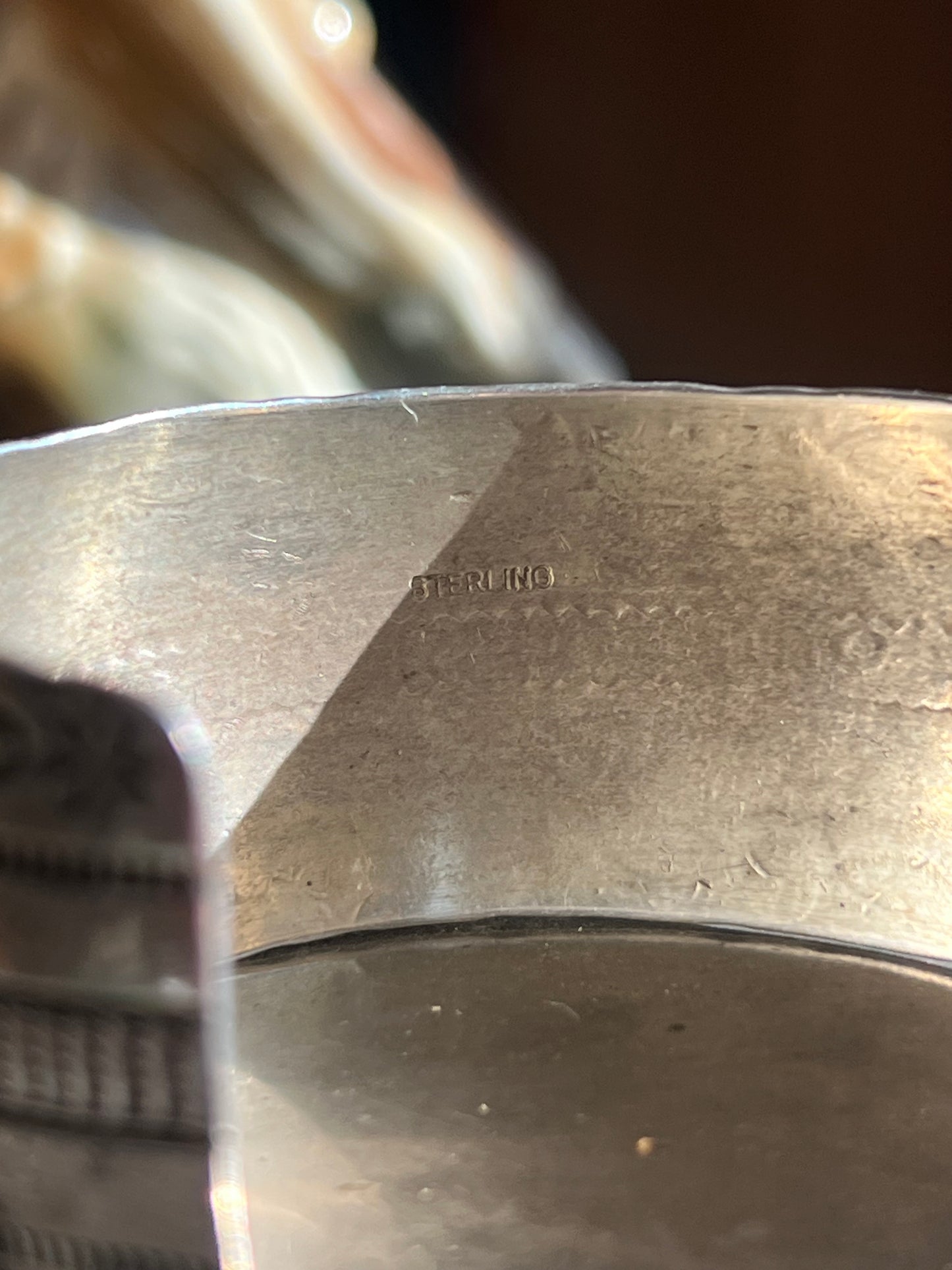 Pawn Sterling Silver Cuff