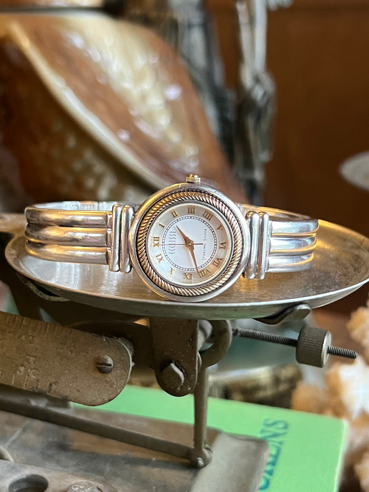 Vintage Ecclissi Two Tone Watch
