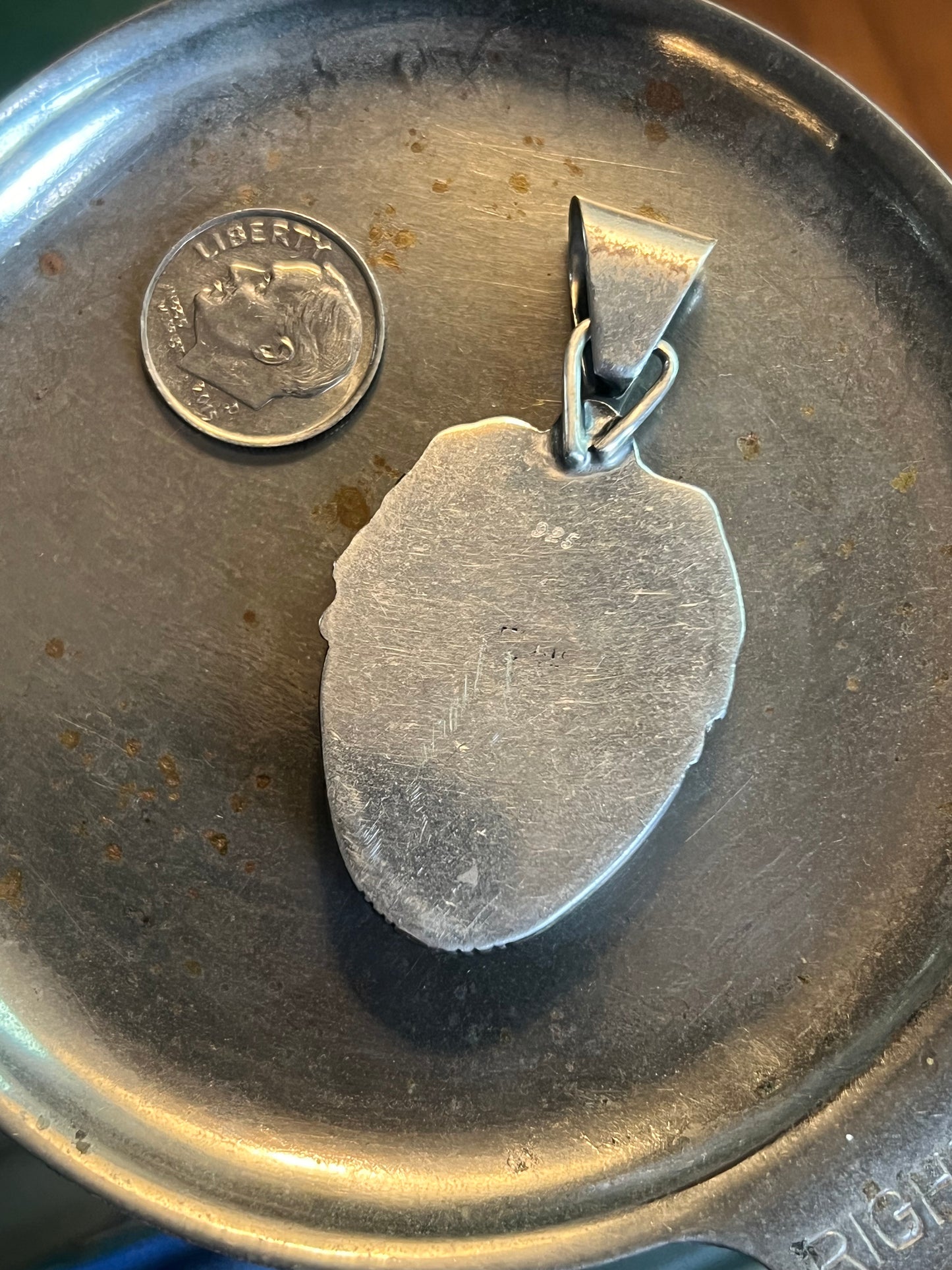 Fox Turquoise Pendant