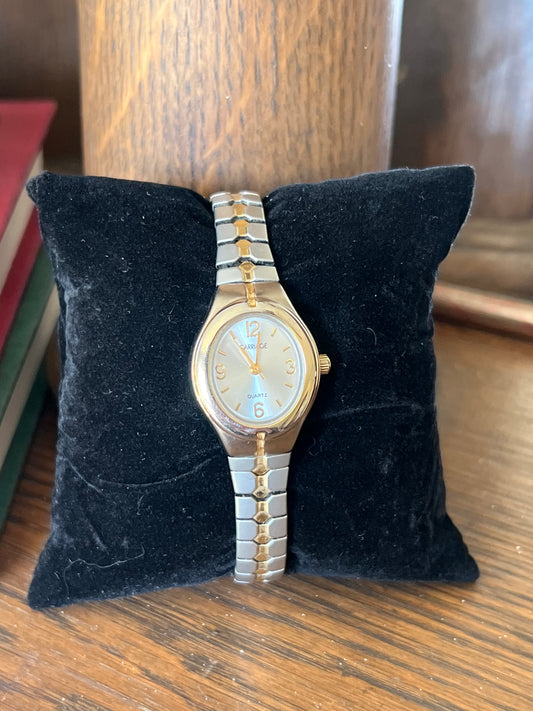 Vintage Carriage Two Tone Watch