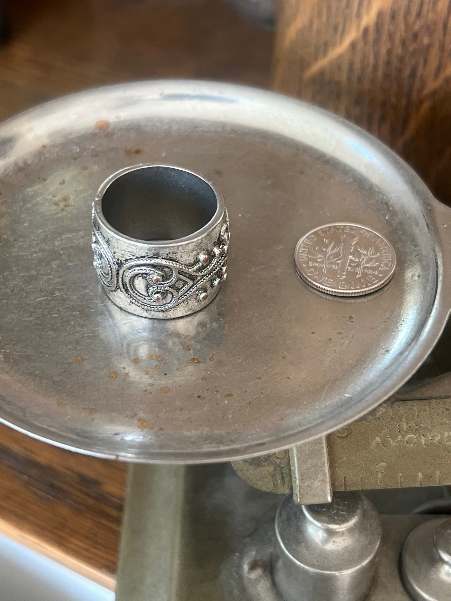 Chunky Silver Ring