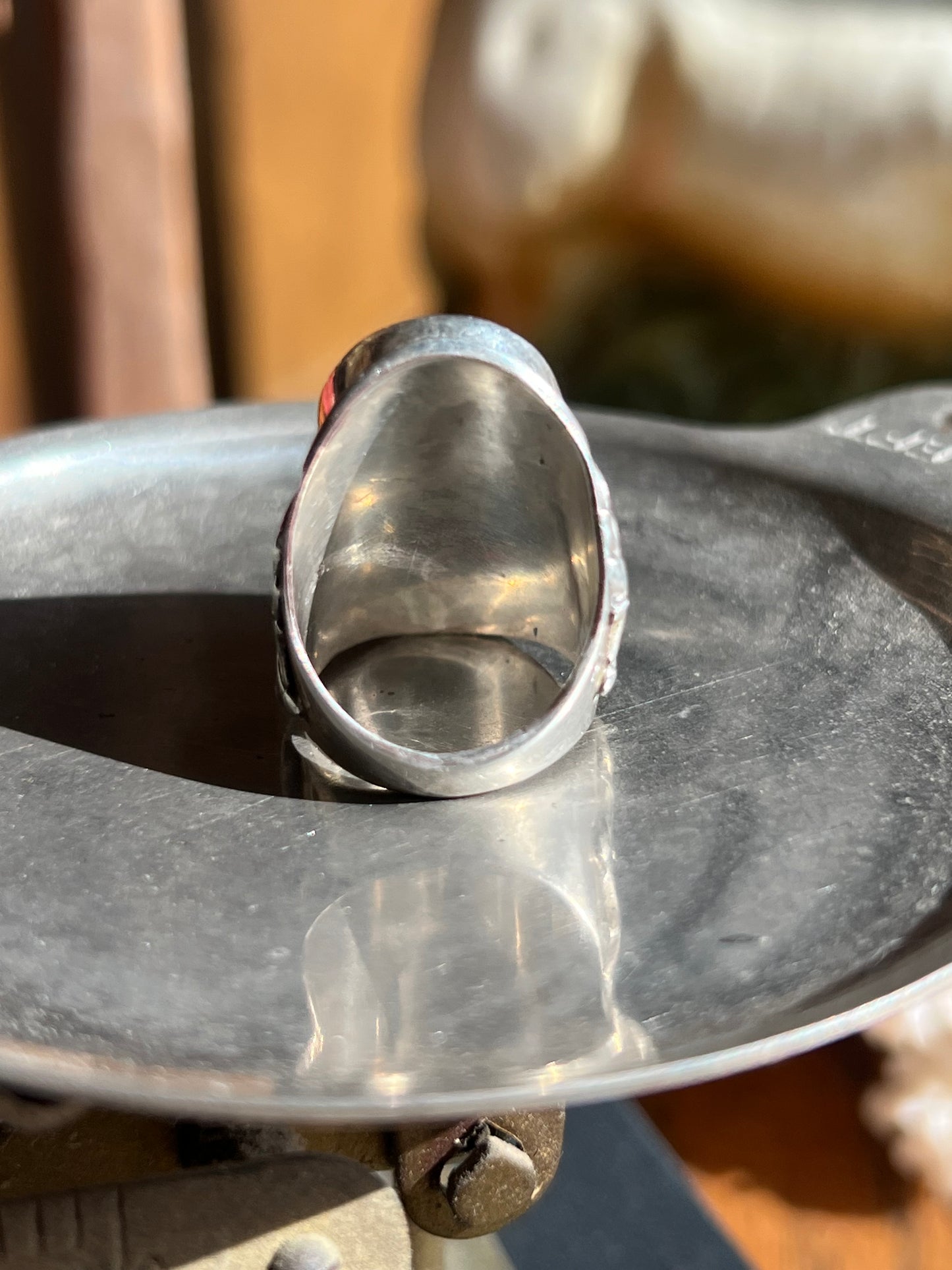 Carico Lake Turquoise Sterling Silver Ring