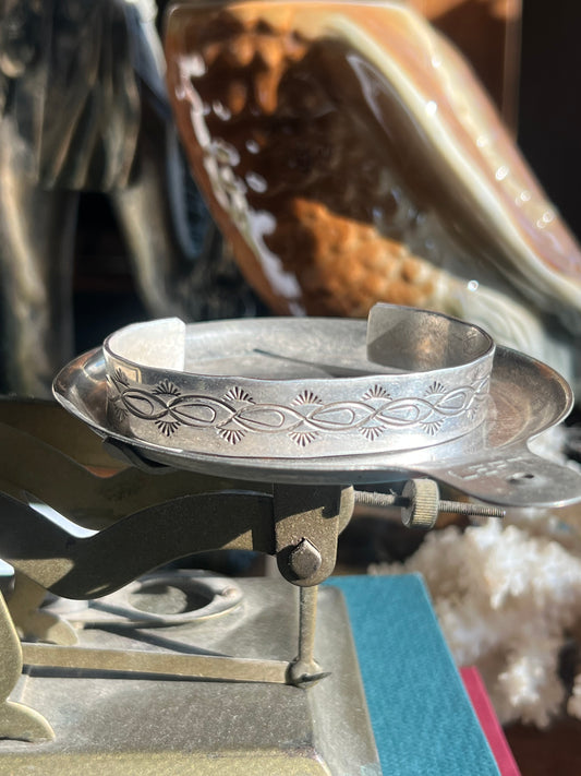 “Sarah” Sterling Silver Cuff