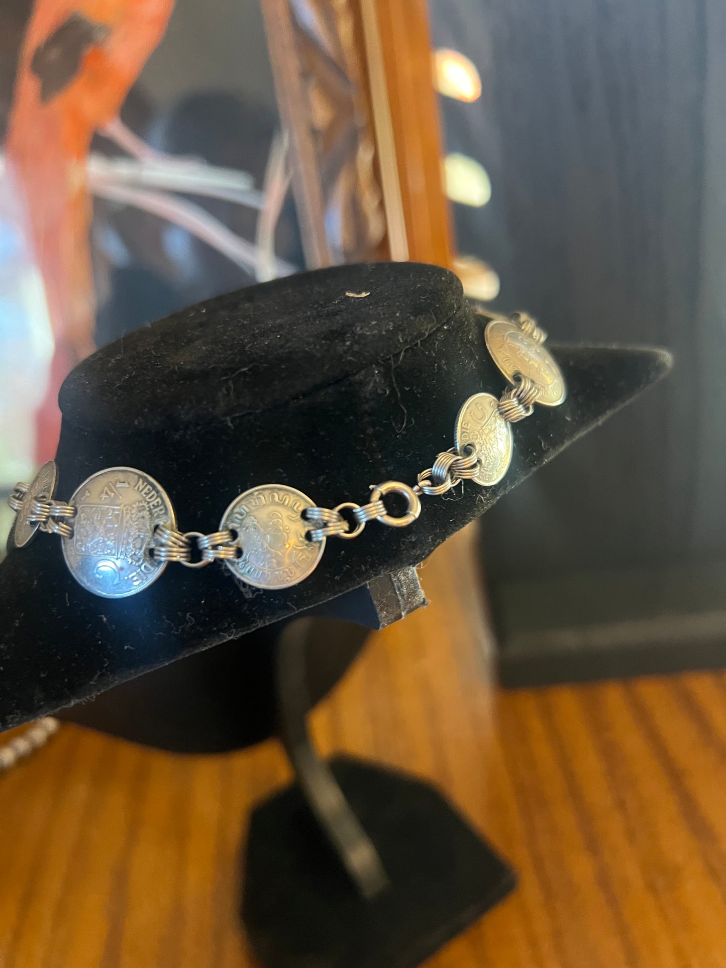 Vintage 1930’s Graduating Multi Foreign Coin Necklace