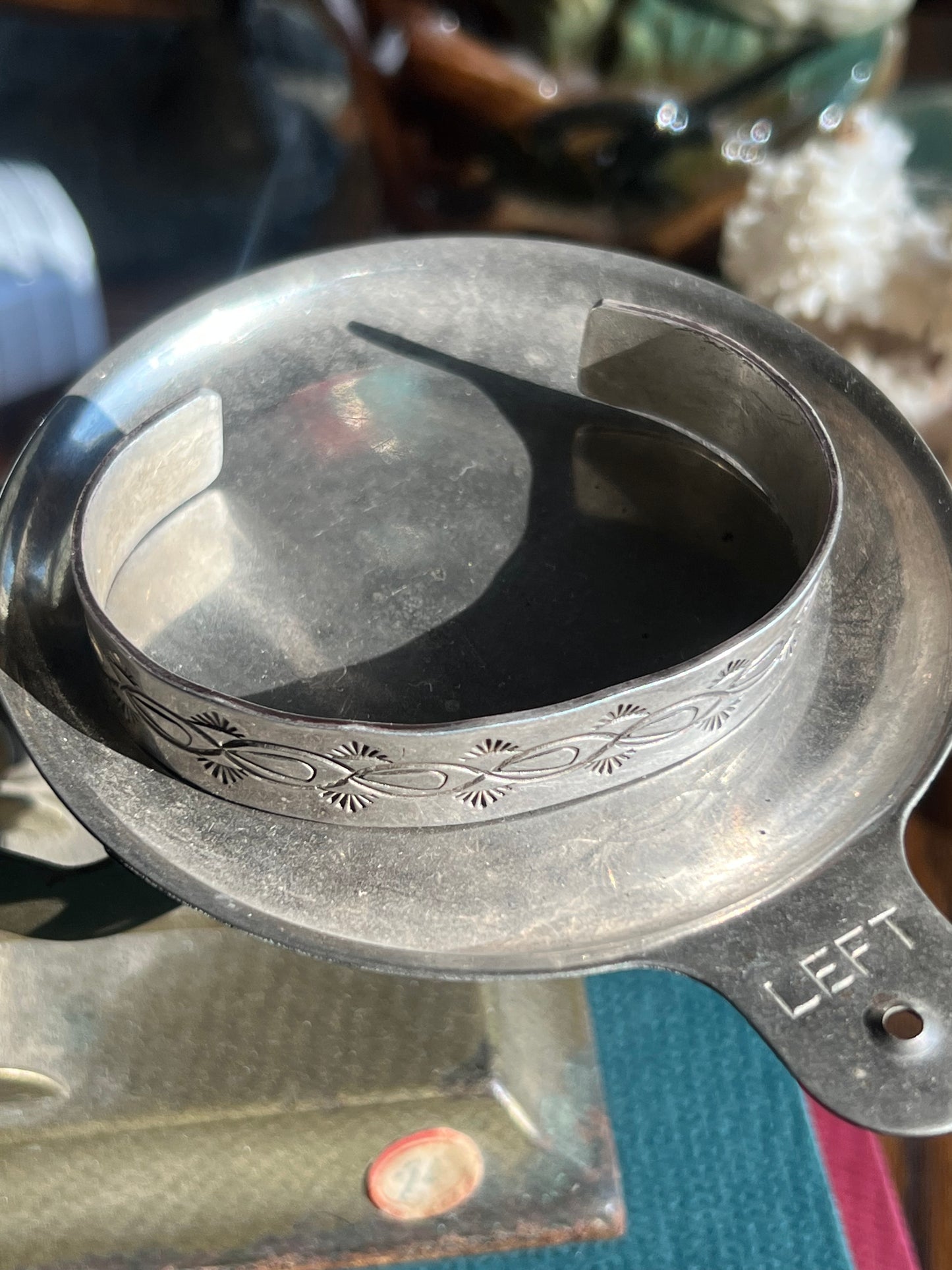 “Sarah” Sterling Silver Cuff