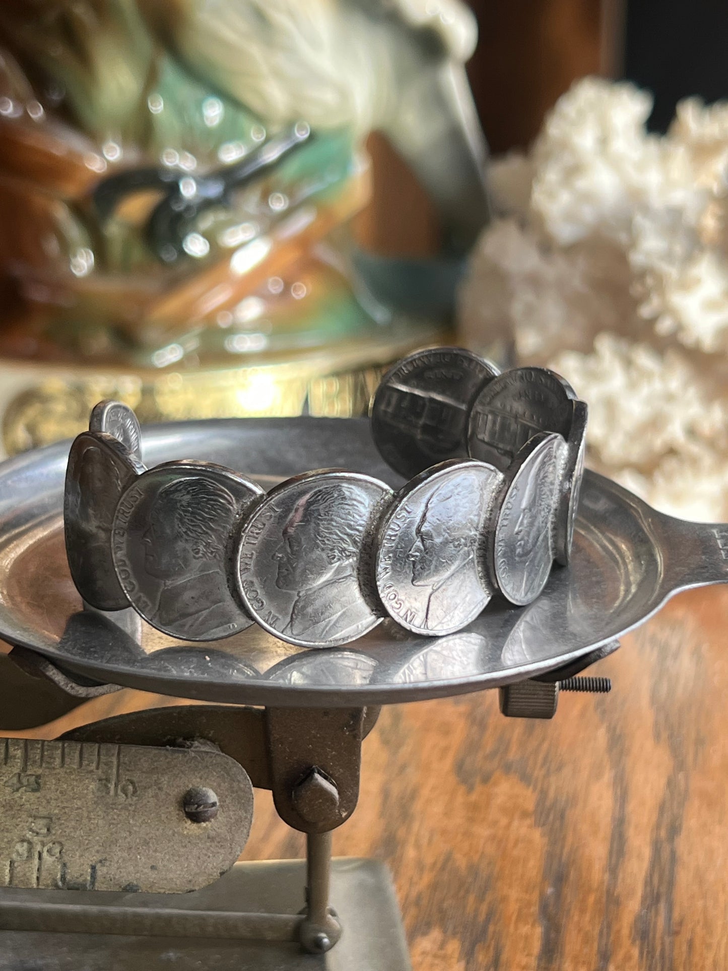 In God We Trust Jefferson Coin Cuff