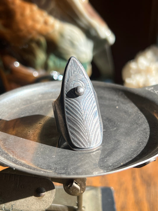 “TROOP” Silver Unique Ring