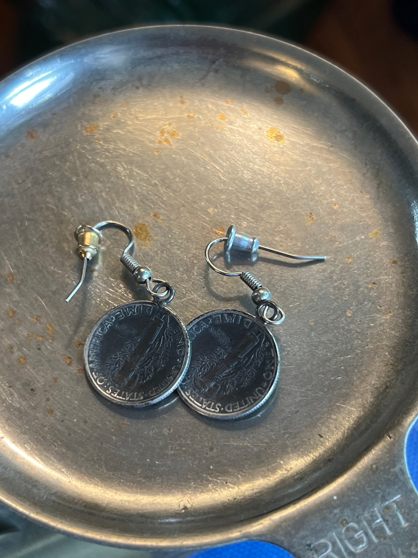 Coin Drop Earrings