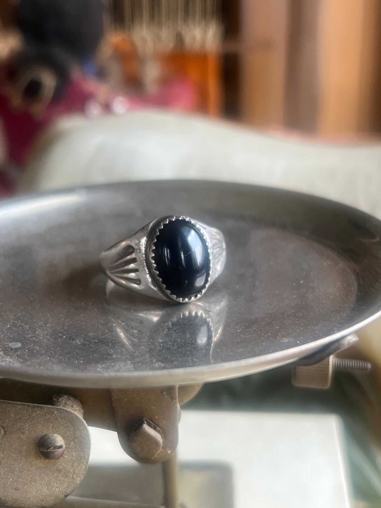 Sterling Silver Black Onyx Ring