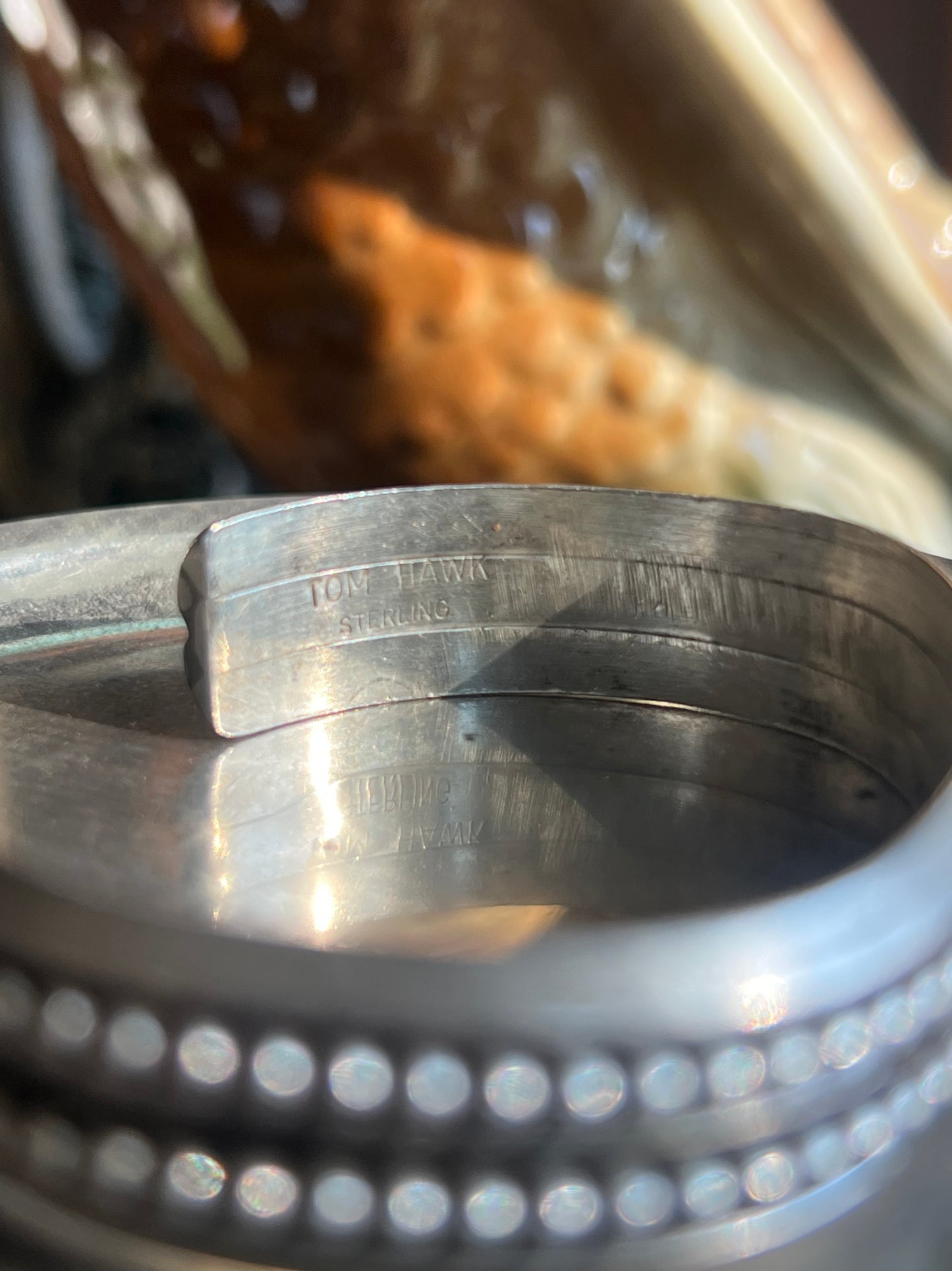 Tom Hawk Sterling Silver Cuff