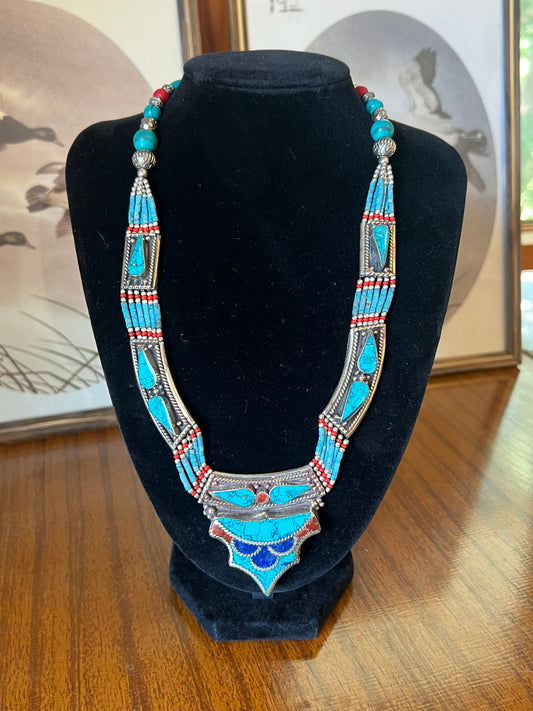 Tibetan Turquoise Necklace