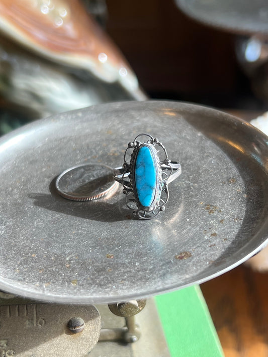Smokey Valley Turquoise Ring