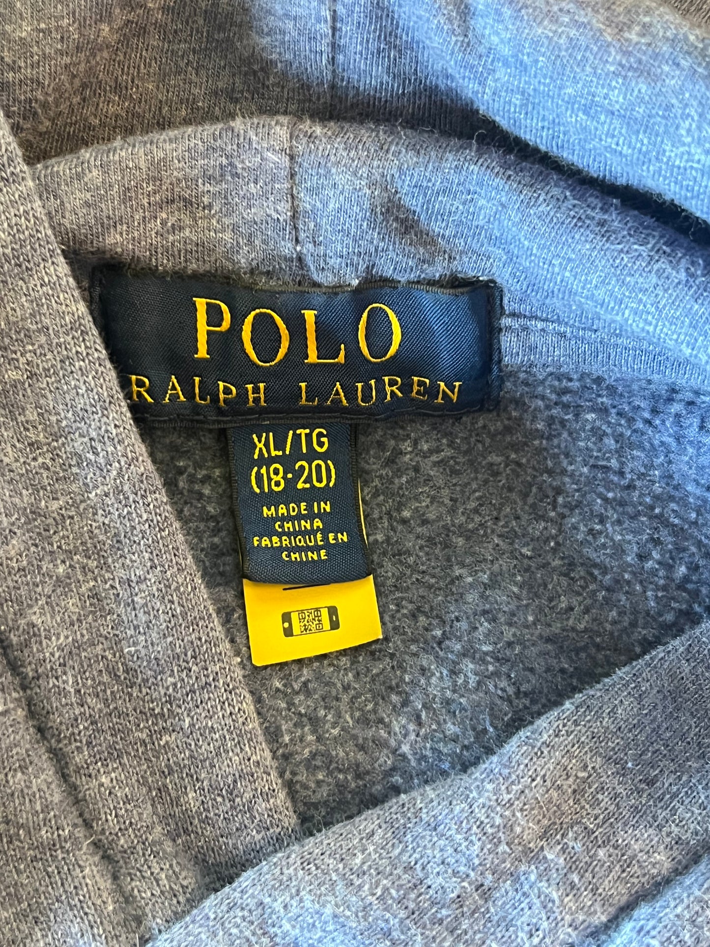 RL Blue Skiing Bear Sweatshirt