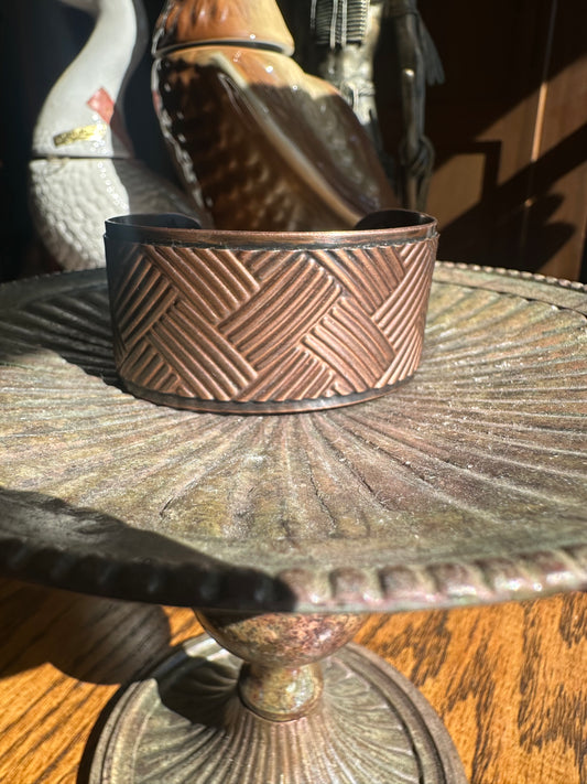Textured Copper Cuff