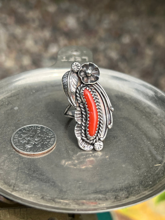 Coral Ring with Beautiful Designs