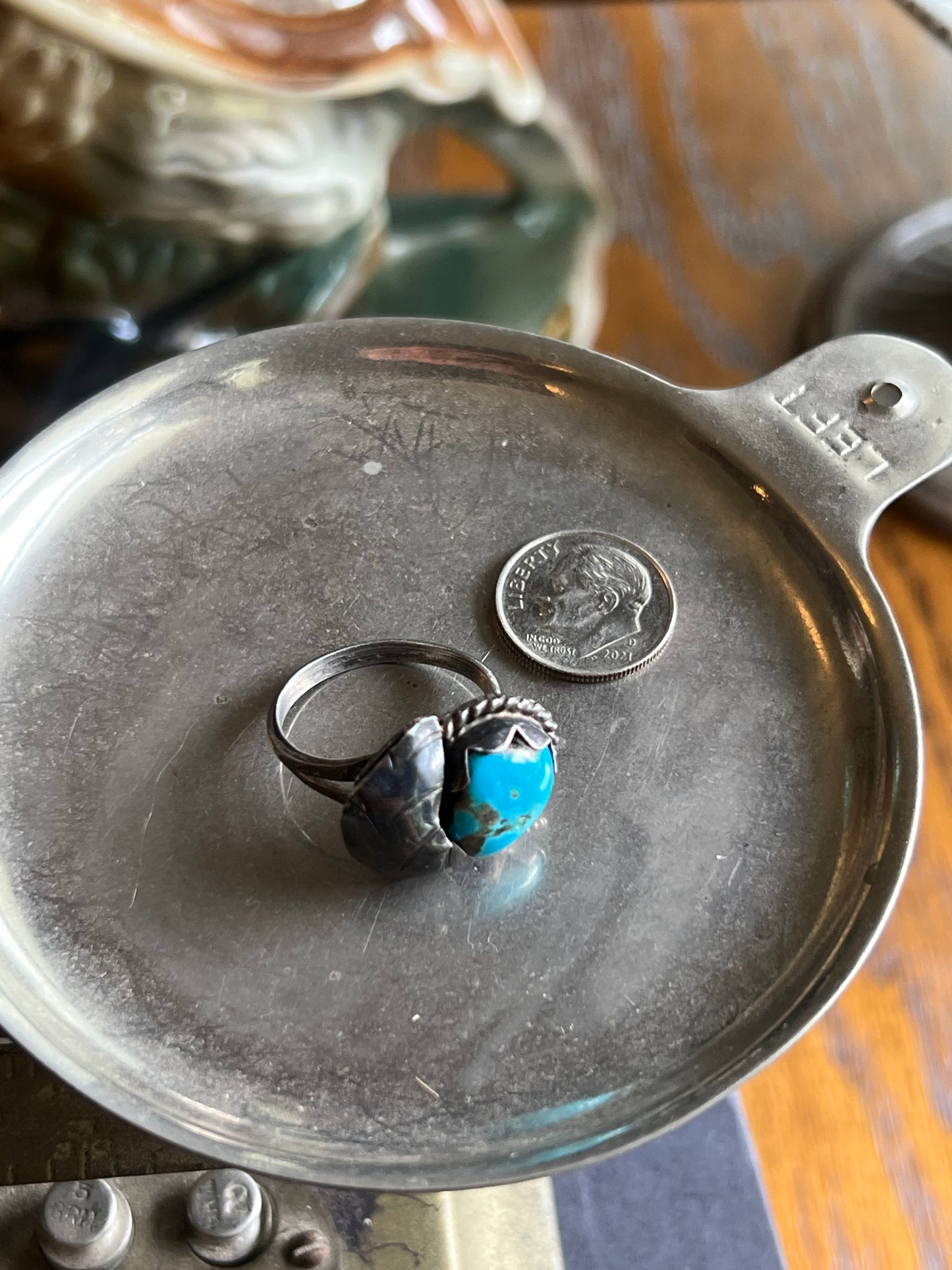 Vintage Kingman Turquoise Ring