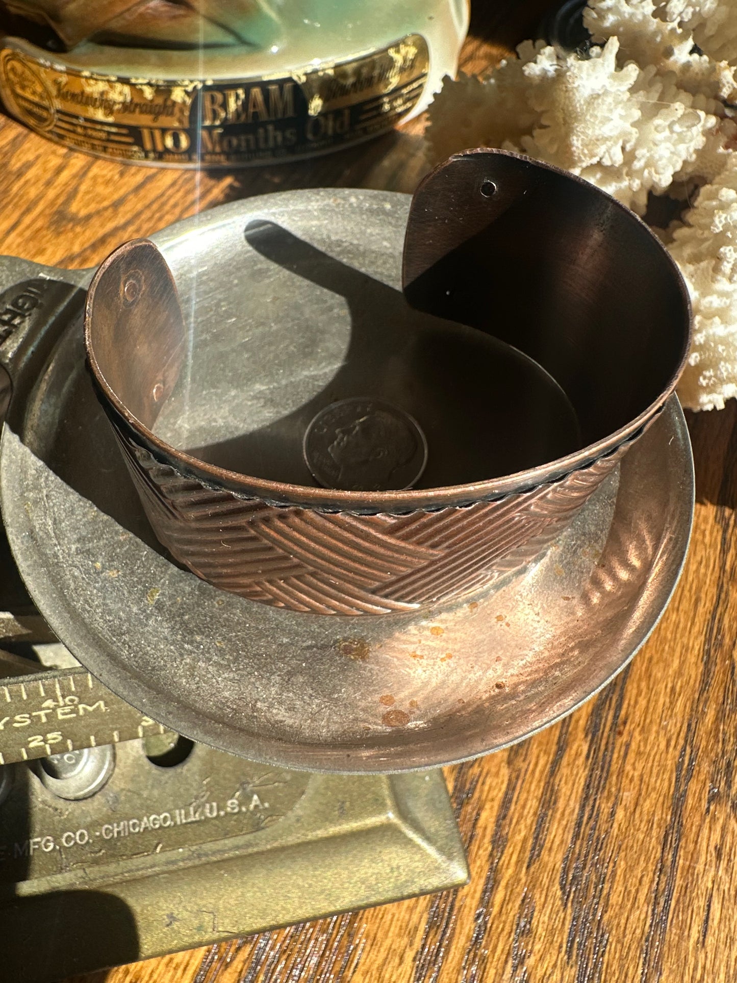 Textured Copper Cuff