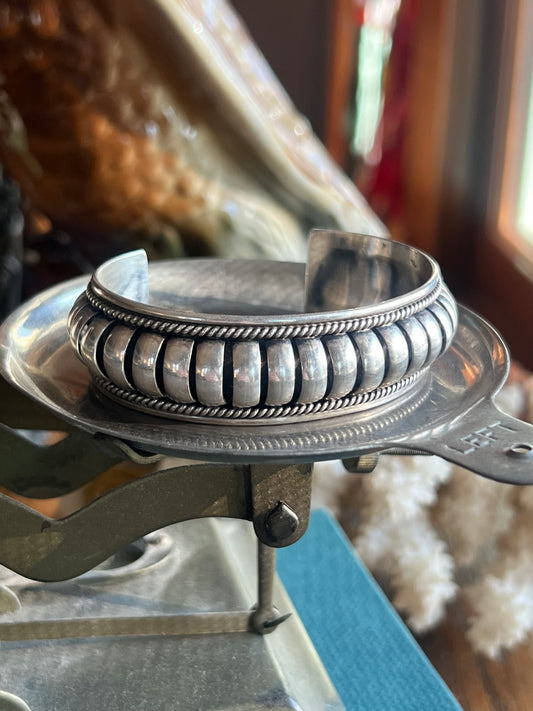 “PA” Sterling Silver Cuff