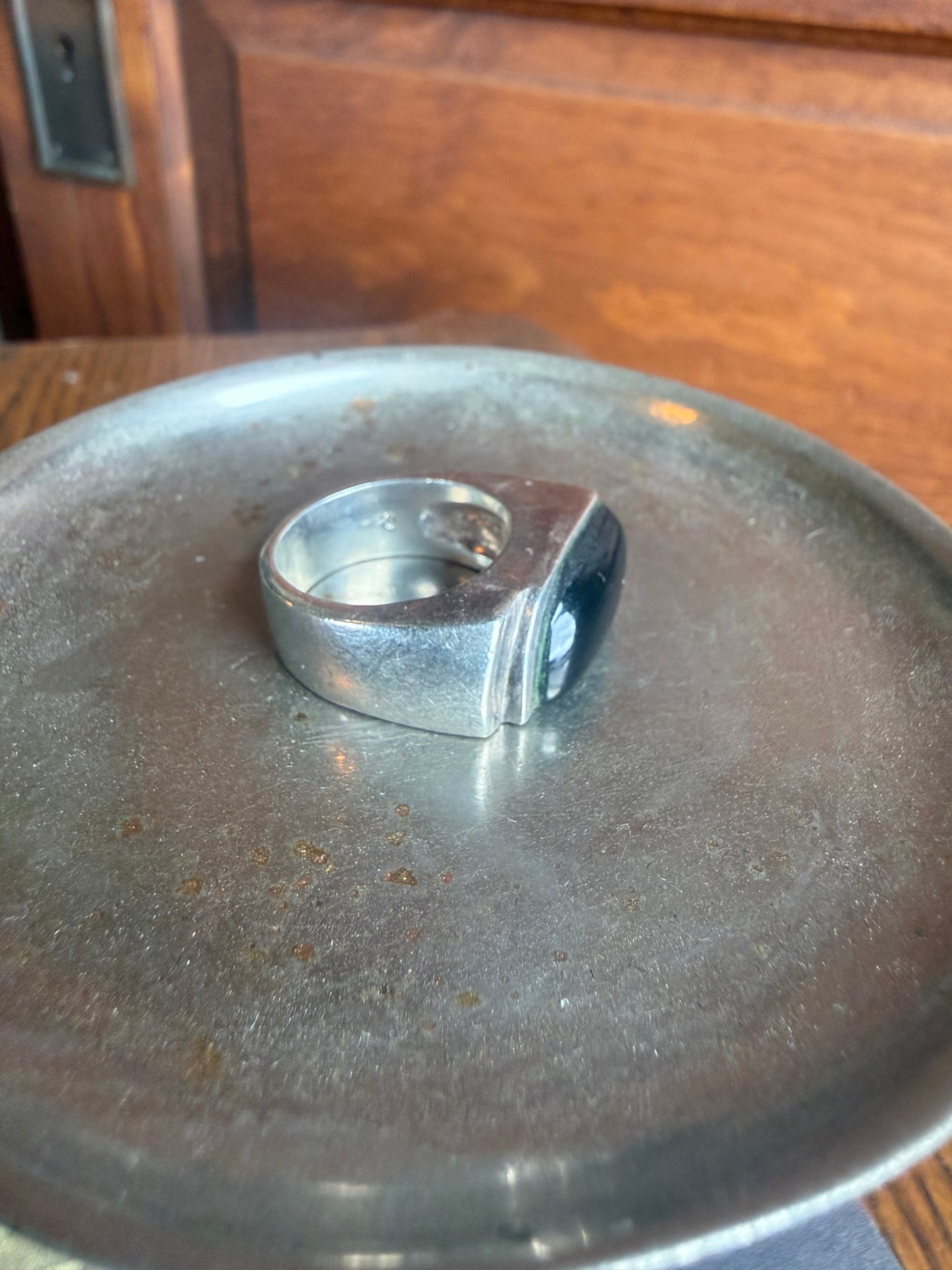 Black Onyx Sterling Silver Ring
