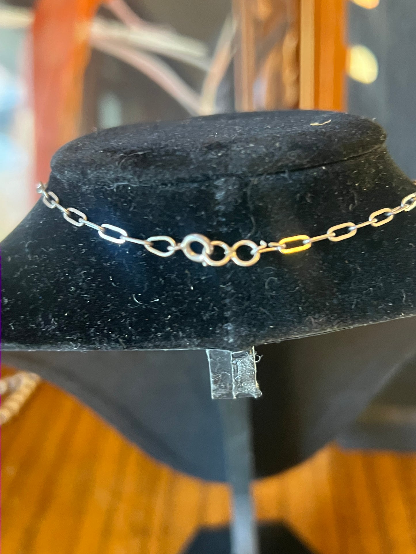 Alice Platero signed “PP” Black Onyx 5-Stone & Sterling Silver Necklace