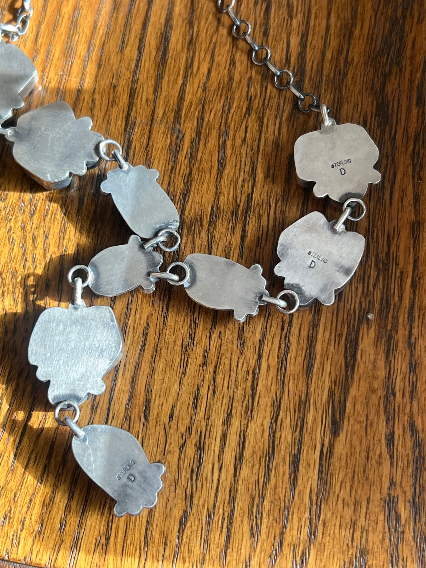 Dave Skeets Kingman Turquoise Lariat Necklace