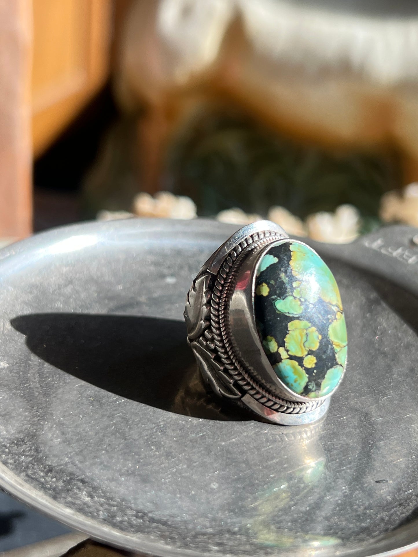 Carico Lake Turquoise Sterling Silver Ring