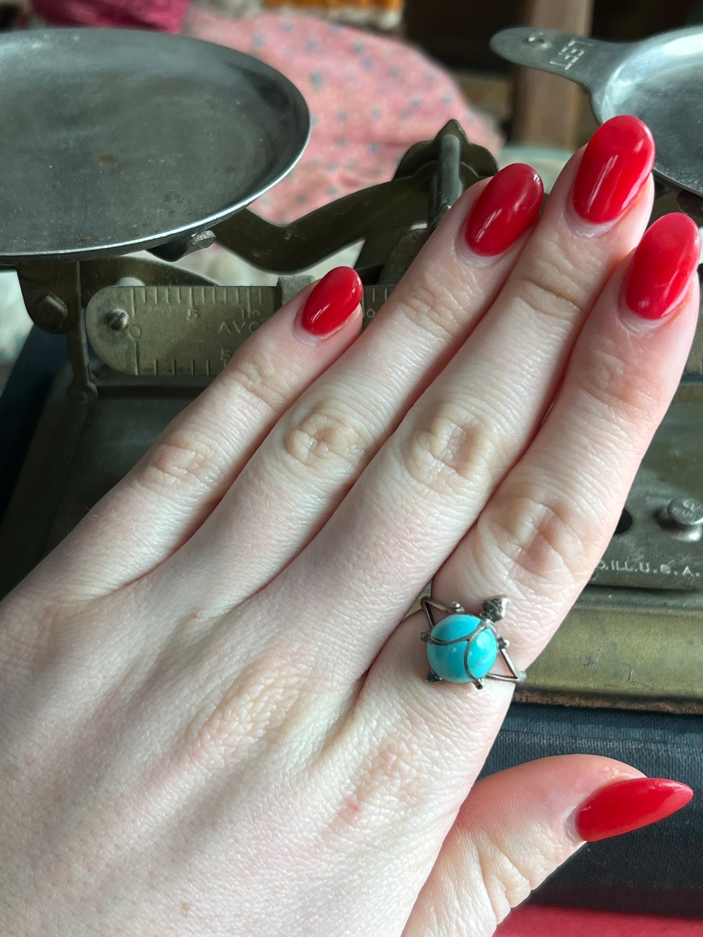 Unique Turquoise Ring