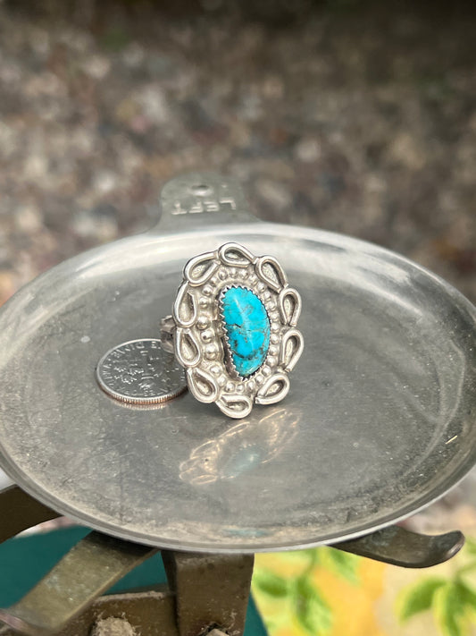Kingman Turquoise Stone Ring