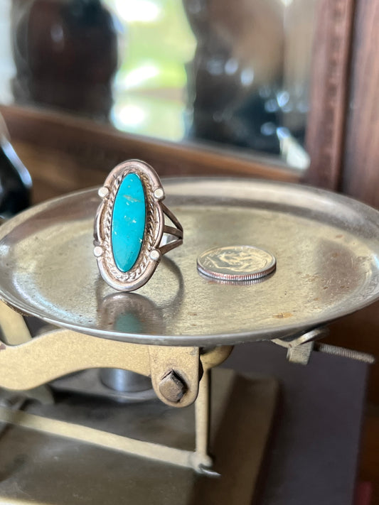 Fox Turquoise Ring
