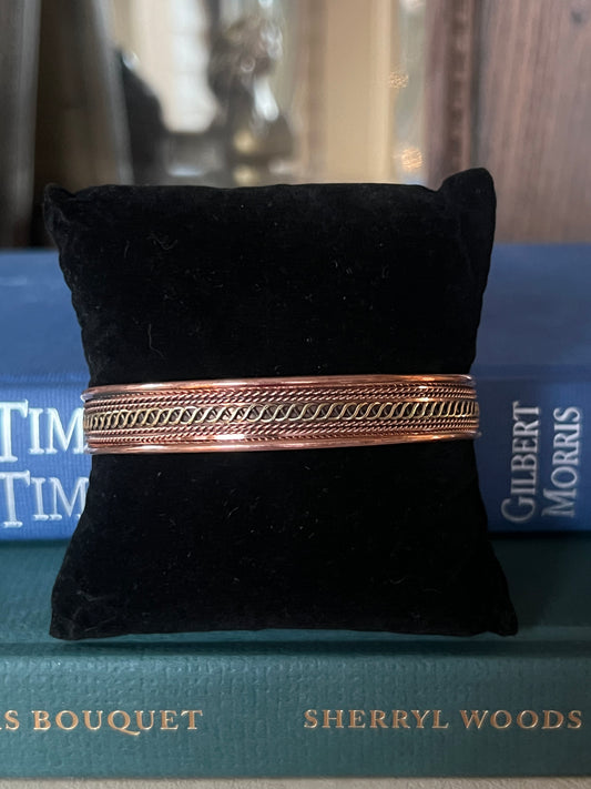 Copper Cuff - Style H