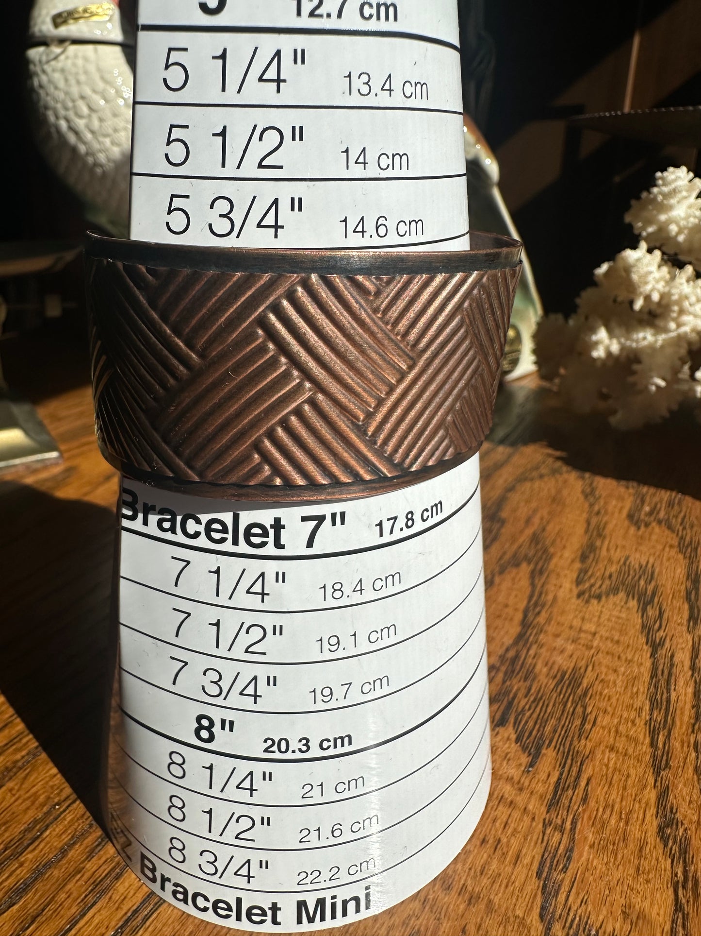Textured Copper Cuff