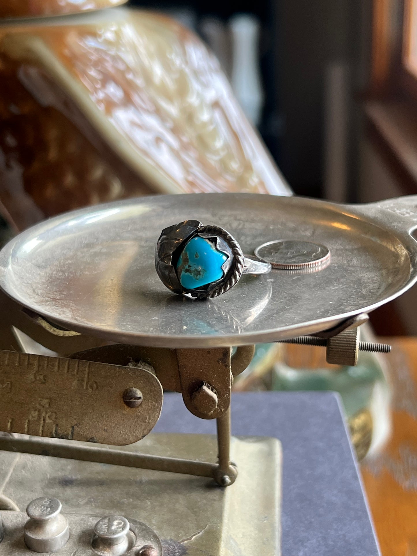 Vintage Kingman Turquoise Ring