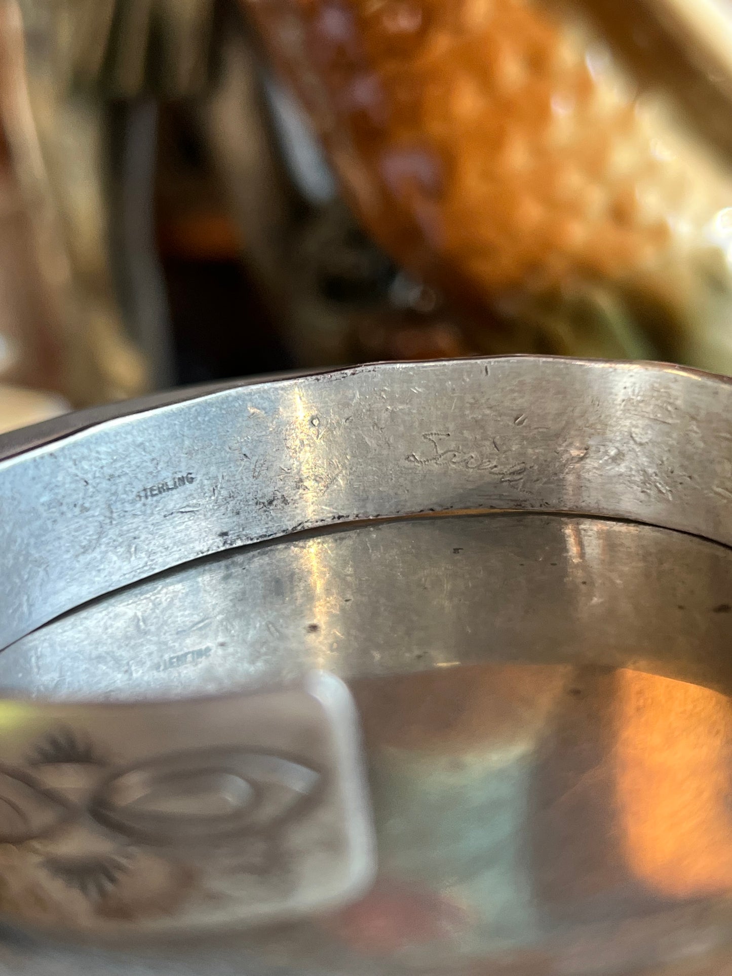 “Sarah” Sterling Silver Cuff