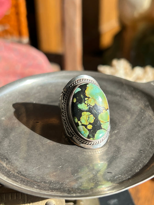 Carico Lake Turquoise Sterling Silver Ring